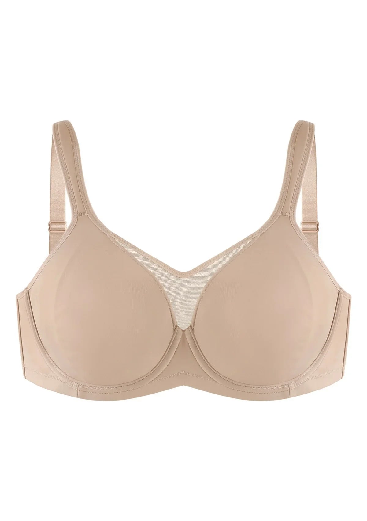 Cooling Underwire Minimizer Bra