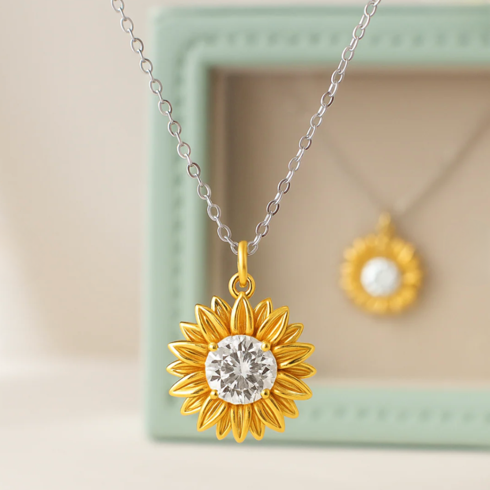 Sunflower Necklace