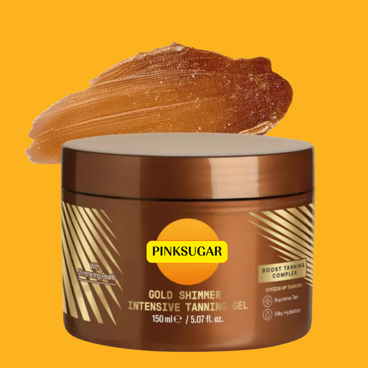 PinkSugar Gold Shimmer Intensive Tanning Gel