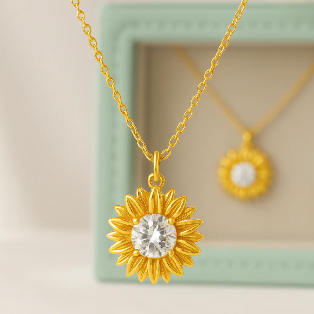 Sunflower Necklace