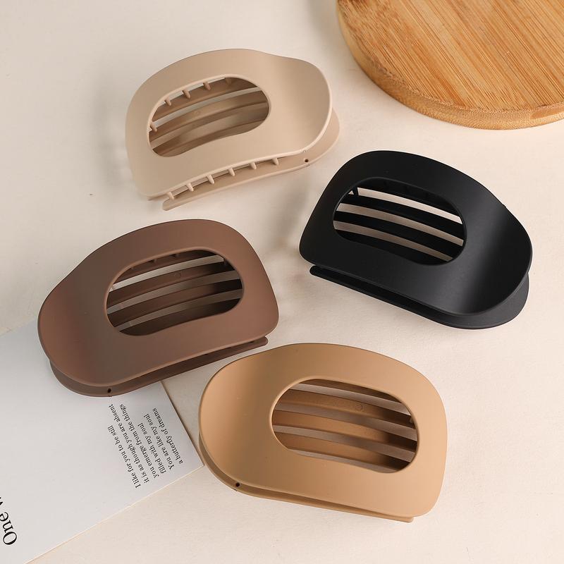 4pcs Flat Hair Clips Set
