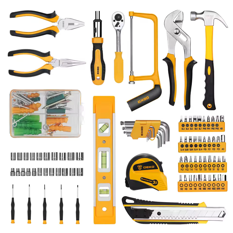 DEKO Master Pro Tool Set – 228Pcs Premium Repair Kit