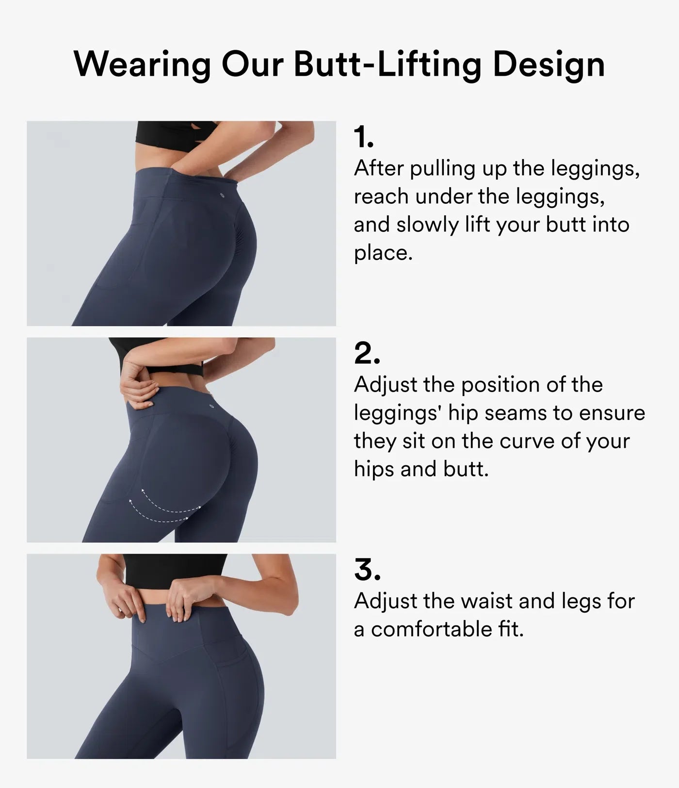Scrunch Butt Lifting Tummy Control Leggings