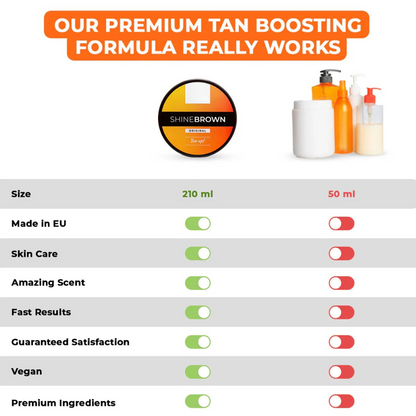 Shine Brown Tanning Gel