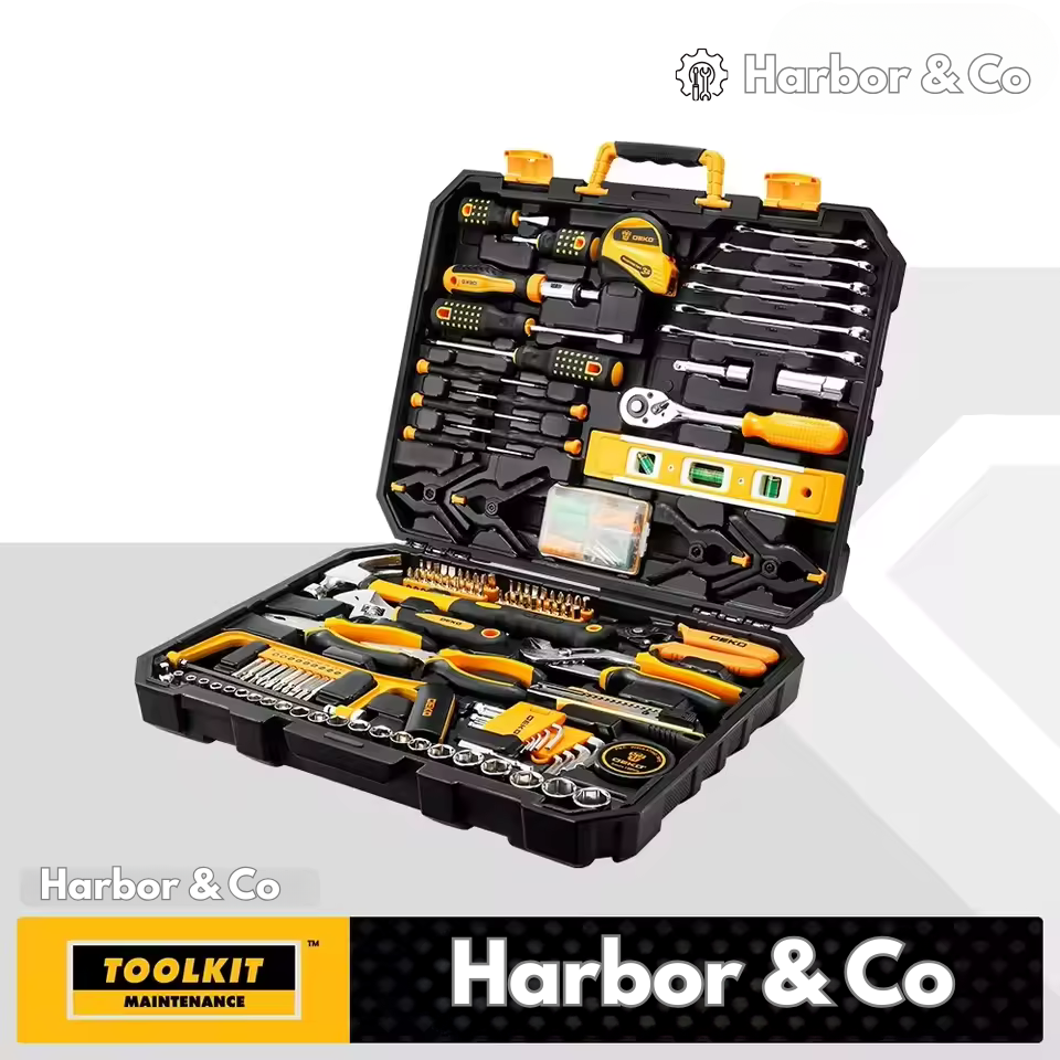 DEKO Master Pro Tool Set – 228Pcs Premium Repair Kit