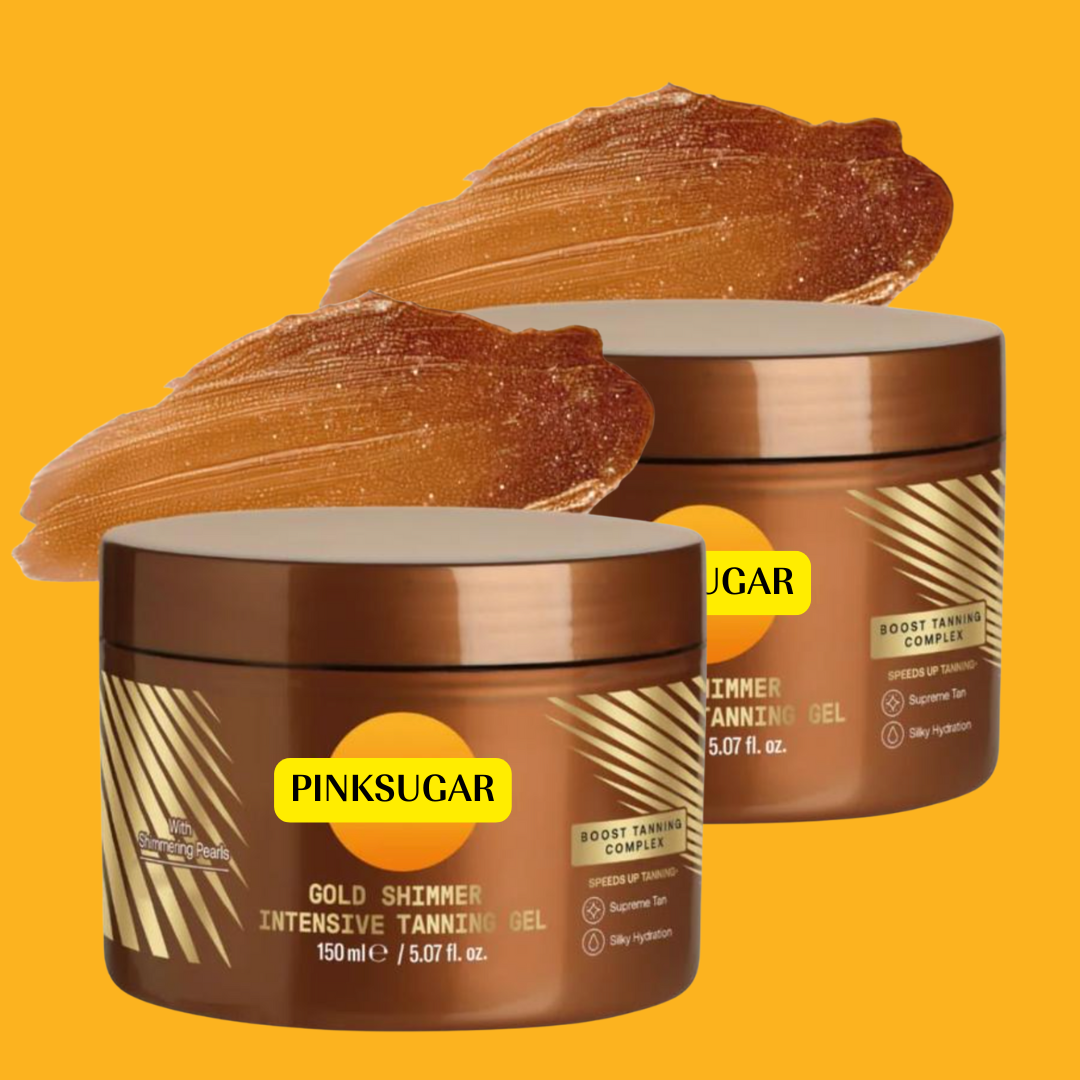 PinkSugar Gold Shimmer Intensive Tanning Gel