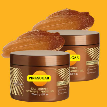 PinkSugar Gold Shimmer Intensive Tanning Gel