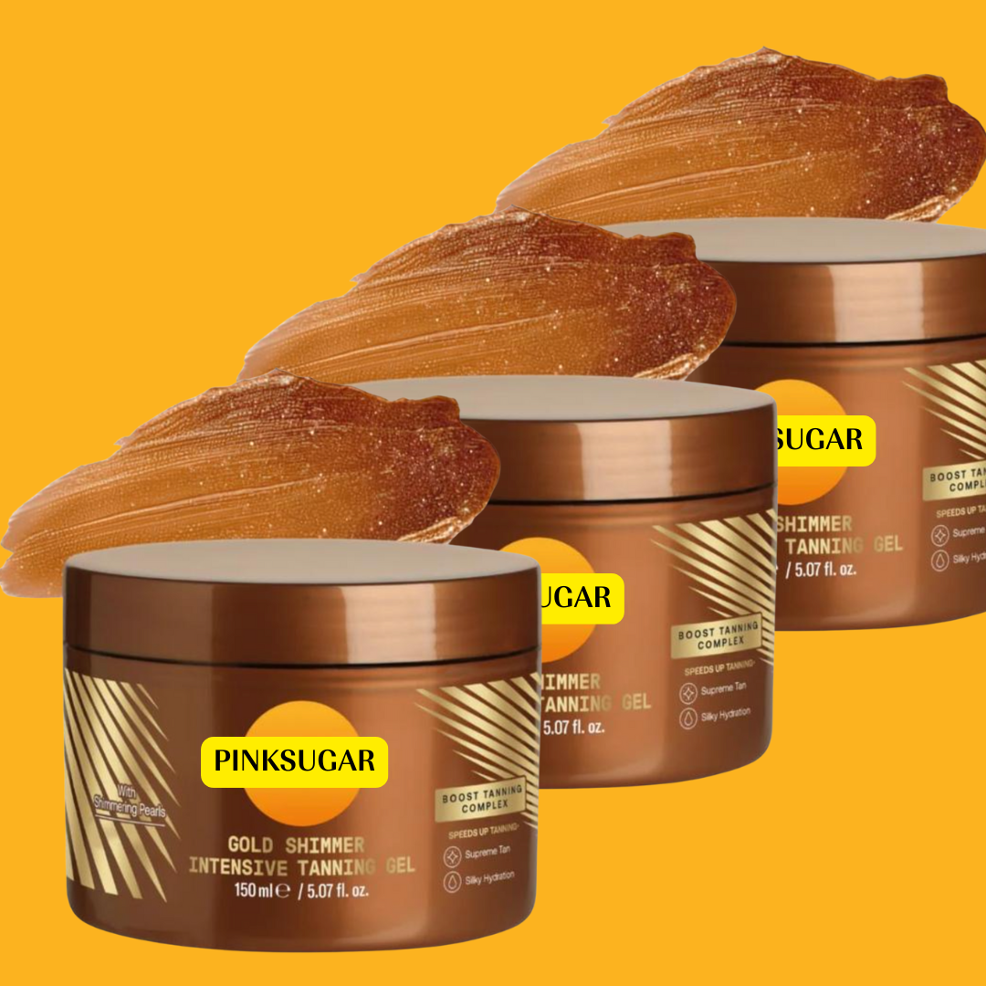 PinkSugar Gold Shimmer Intensive Tanning Gel
