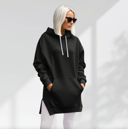 PinkSugar Oversized Hoodie Dress