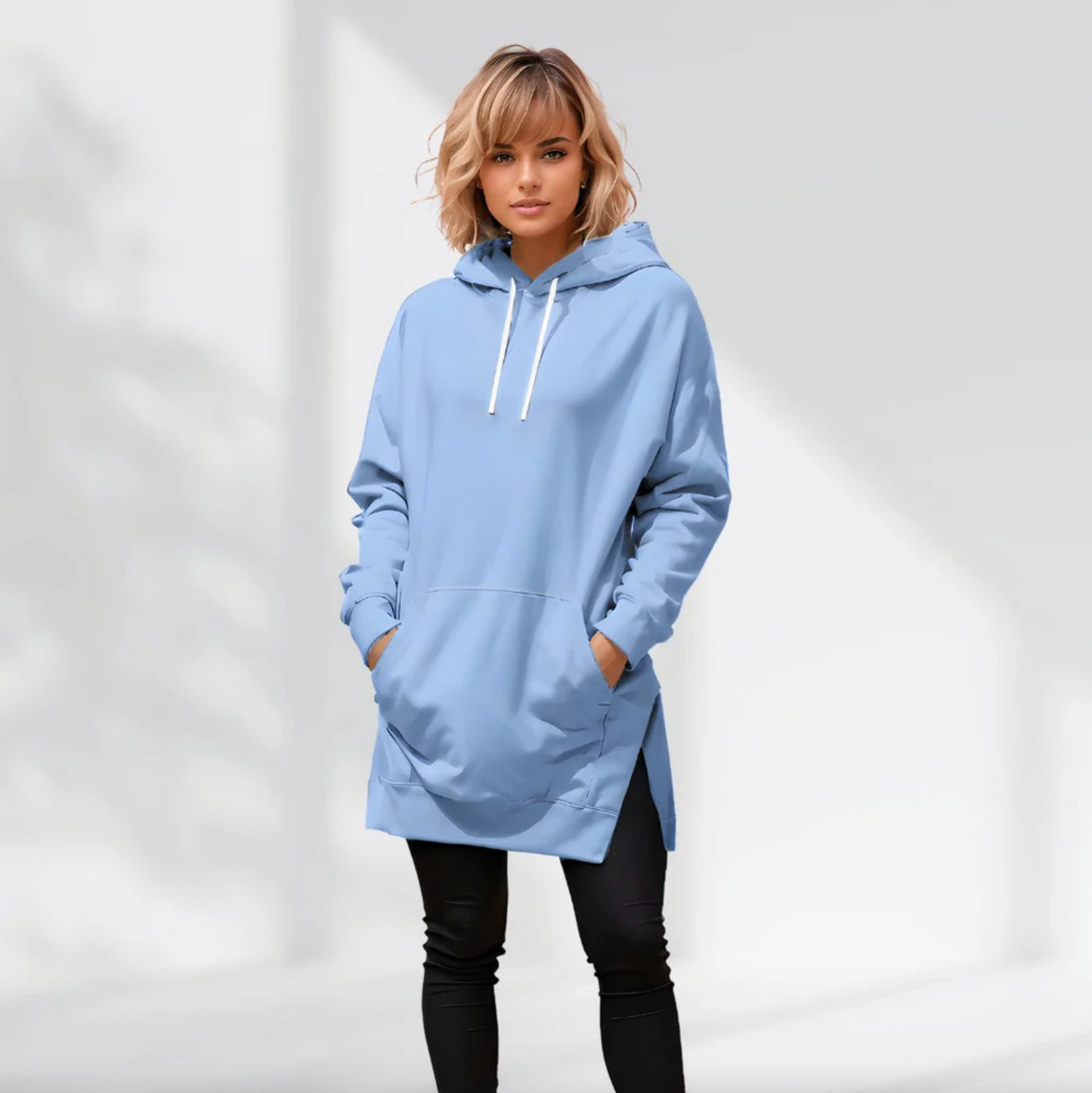 PinkSugar Oversized Hoodie Dress