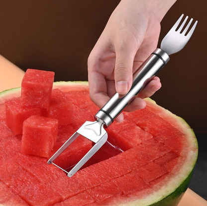 2-in-1 Stainless Steel Fruit Cutter (2 Pack)