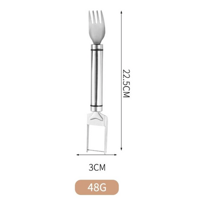 2-in-1 Stainless Steel Fruit Cutter (2 Pack)
