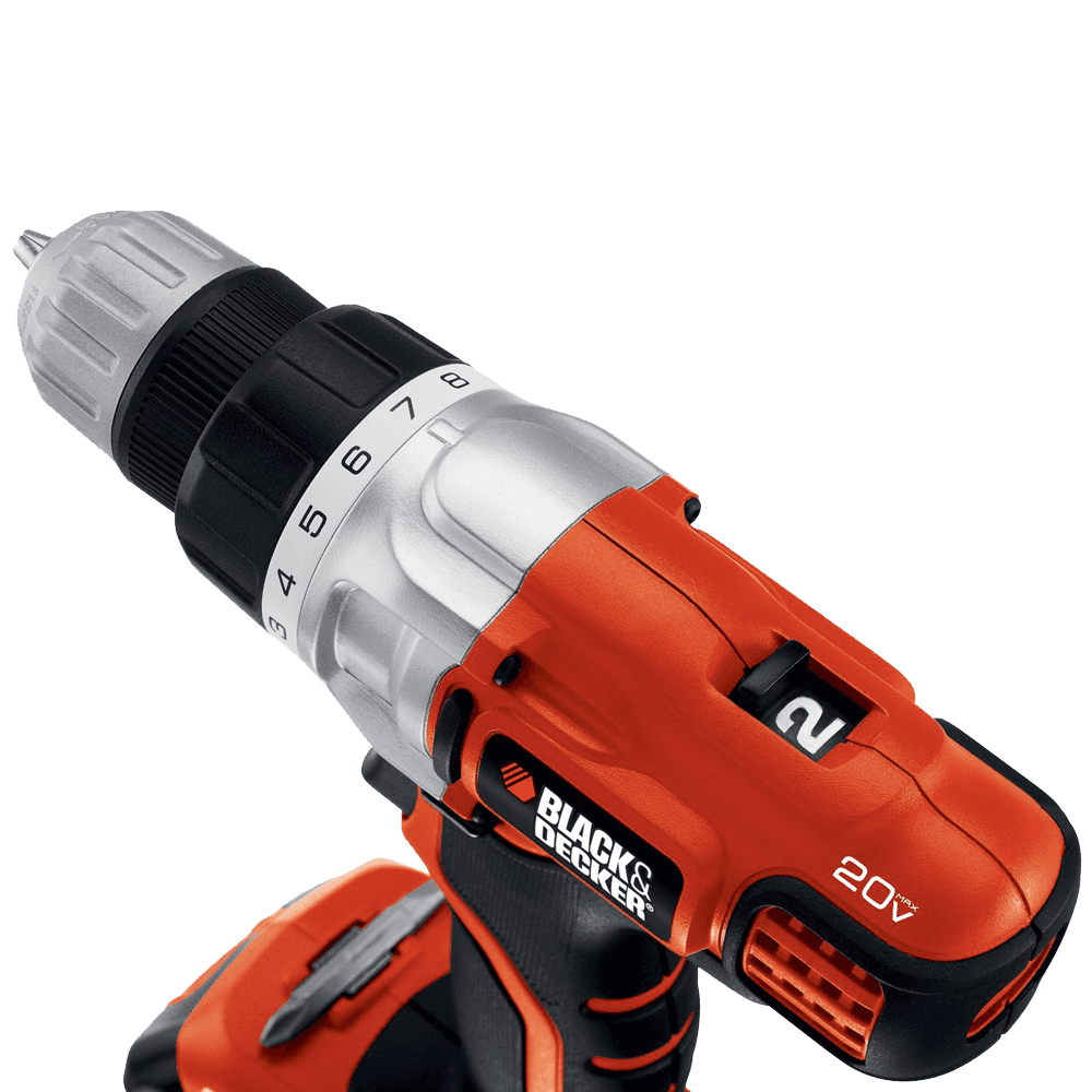 Black & Decker LDX220SBFC 20-Volt MAX Lithium-Ion Drill-Driver with Fast Charger