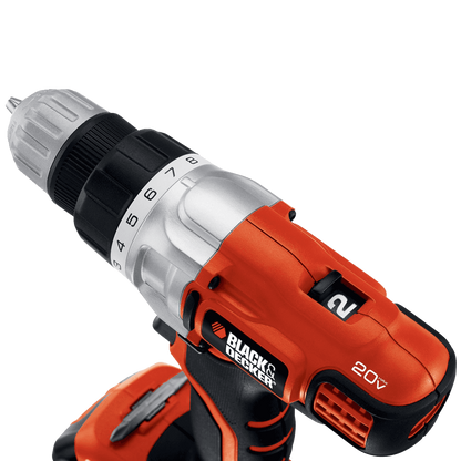 Black & Decker LDX220SBFC 20-Volt MAX Lithium-Ion Drill-Driver with Fast Charger