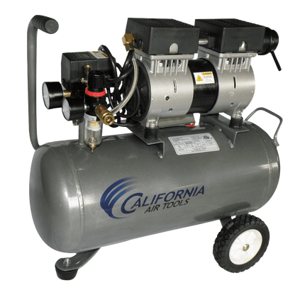 California Air Tools CAT-6310 Ultra Quiet and Oil-Free 1.0 Hp 6.3-Gallon Steel Tank Air Compressor