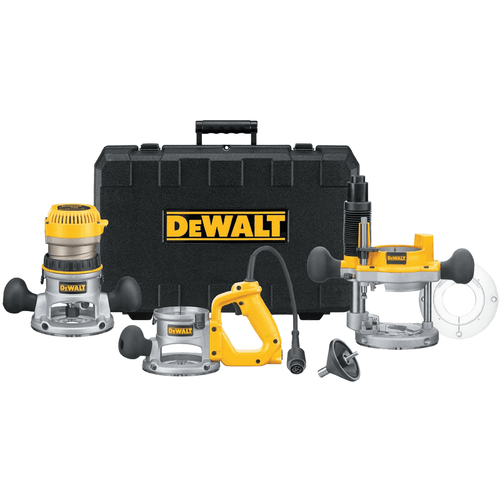 DEWALT DW618B3 12 Amp 2-1-4 Horsepower Plunge Base and Fixed Base