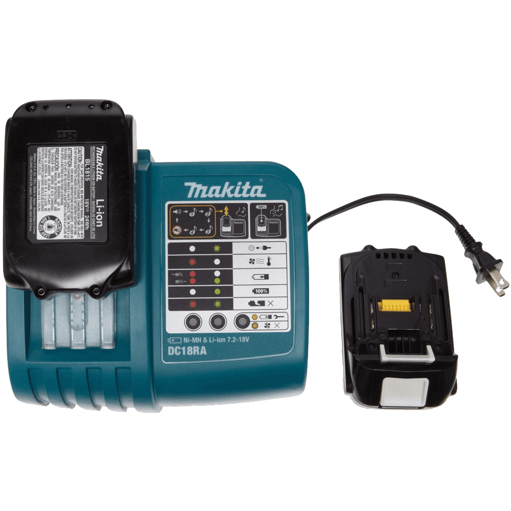 Makita LCT200W 18-Volt Compact Lithium-Ion Cordless Combo Kit 2-Piece
