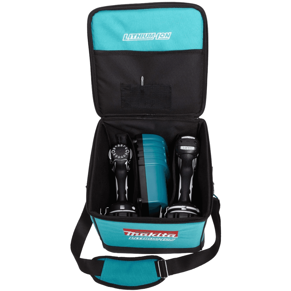 Makita LCT200W 18-Volt Compact Lithium-Ion Cordless Combo Kit 2-Piece