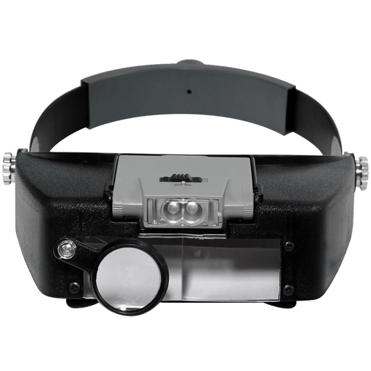SE MH1047L Illuminated Multipower LED Binohead Magnifier