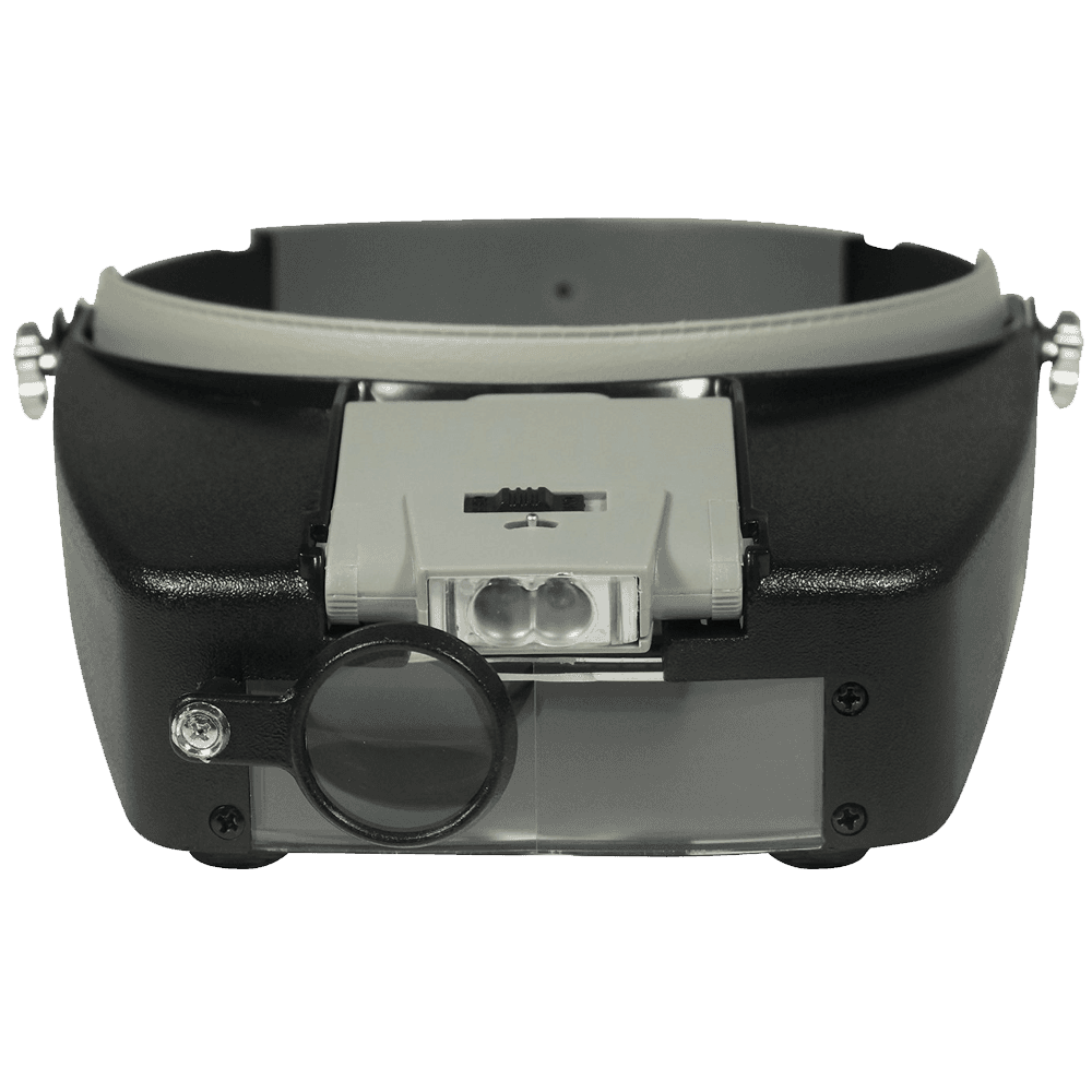 SE MH1047L Illuminated Multipower LED Binohead Magnifier